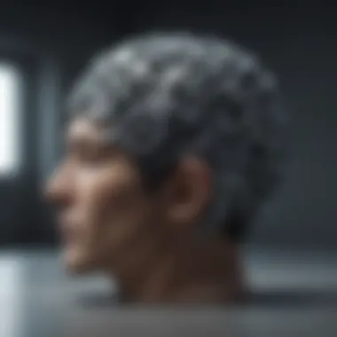 Cognitive Clarity Through Structure A brain with gears representing cognitive processes