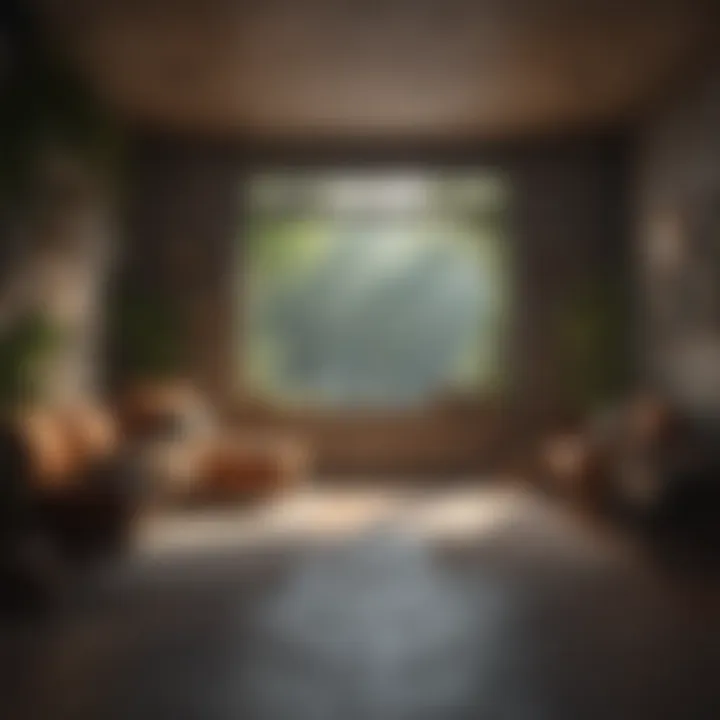Illustration of a safe space for relaxation