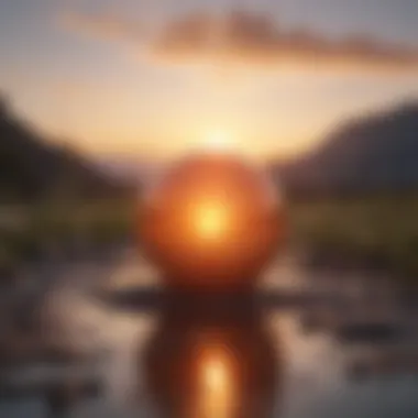New Beginnings and Hope A bright sunrise representing new beginnings and hope