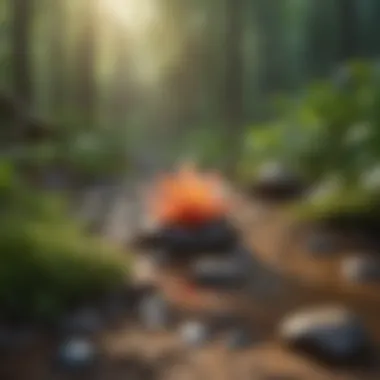 Nature's Gifts A peaceful nature scene symbolizing mindfulness and appreciation
