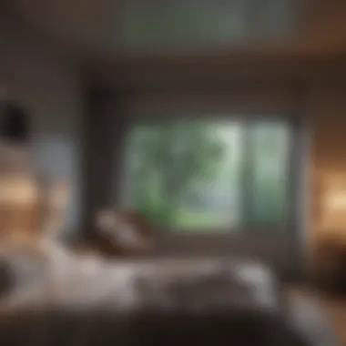 Reflection in Comfort A cozy bedroom setting encouraging reflection and relaxation.
