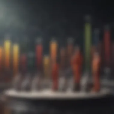 Visual Representation of Achievements Charts showcasing employee achievements