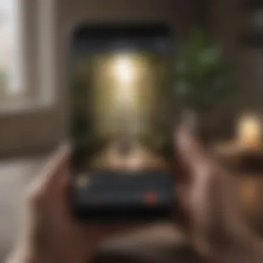 Interactive Meditation Platforms User-friendly meditation app interface