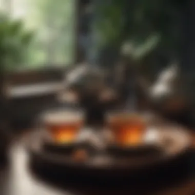Savoring Moments of Calm Calming tea ritual for relaxation
