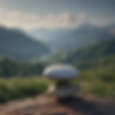 Symbol of Emotional Balance A serene landscape symbolizing emotional balance