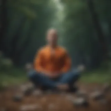 Visual representation of mindfulness techniques