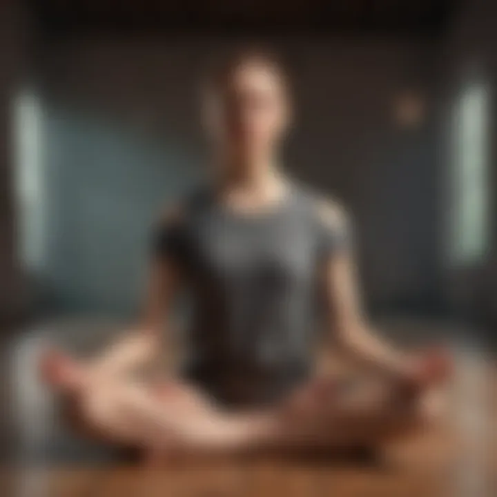 An infographic showcasing different meditation techniques