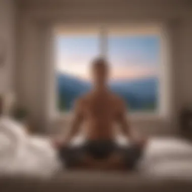 Illustrated Techniques for Effective Nightly Meditation Meditation techniques illustrated for better sleep