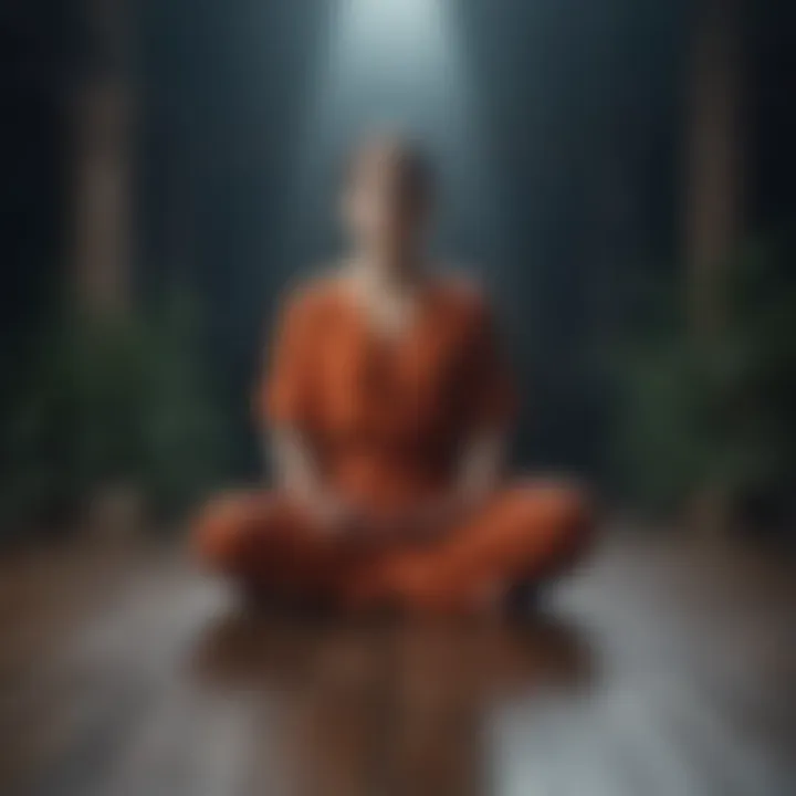 Visualization techniques for enhancing attention during meditation