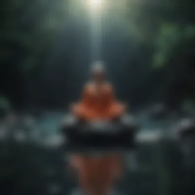 Essence of Mindfulness Mindfulness illustrated through abstract art
