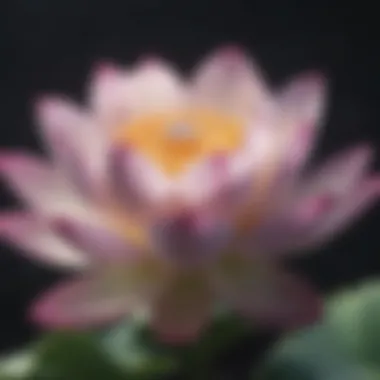 Blooming Through Release Lotus flower symbolizing purity and rebirth
