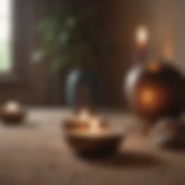 Creating a Relaxing Meditation Atmosphere Calming elements such as candles and incense enhancing meditation