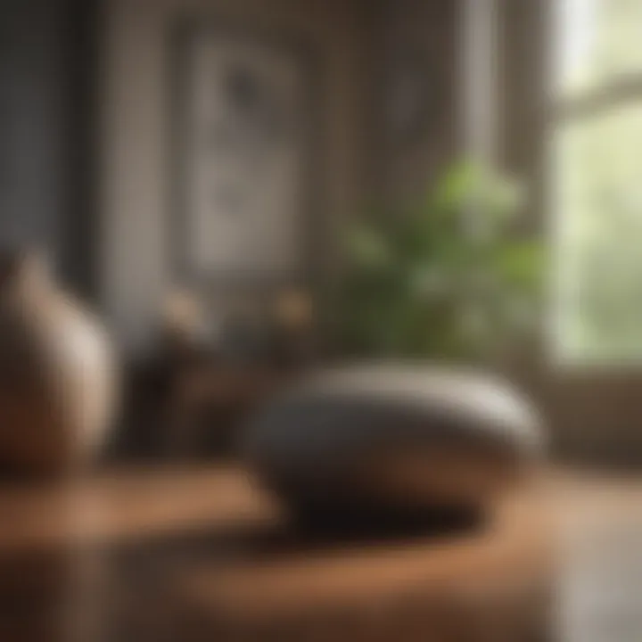 Calm environment ideal for mindfulness practice