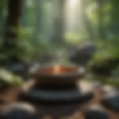 Tranquil Natural Setting for Meditation Tranquil natural setting for meditation