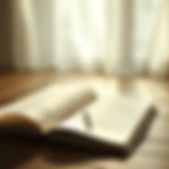 Path to Mindfulness: Journaling for Insight A journal open to mindfulness exercises and reflections