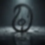Abstract representation of music notes symbolizing emotional healing