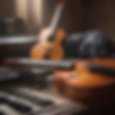 Exploring Musical Genres for Comfort Diverse musical instruments reflecting various genres