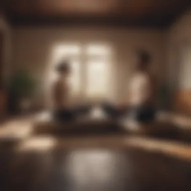 Mindfulness Practices for Couples Couple practicing mindfulness together