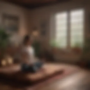 Creating Your Sanctuary A cozy space designed for personal meditation practice