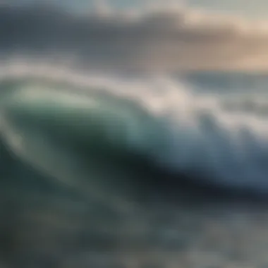 The Waves of Emotion An abstract representation of emotional waves and tranquility