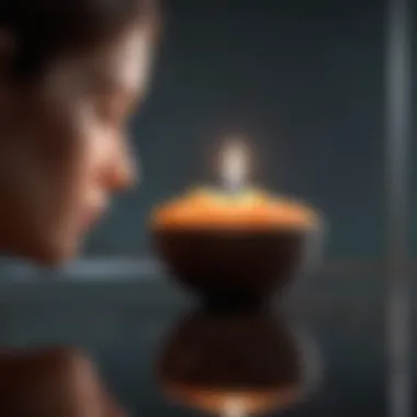 Cultivating Self-Awareness Through Reflection A journal open with reflective writing