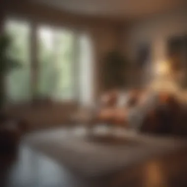 Creating a Supportive Environment A cozy living space, representing comfort and support