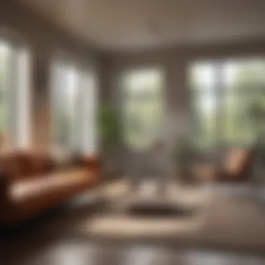 The Beauty of Minimalist Living A cozy living space showcasing minimalism