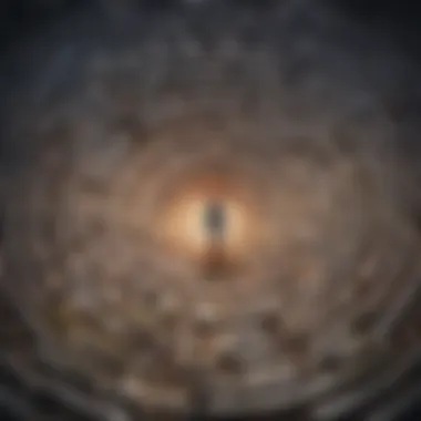 The Maze of Self-Discovery A labyrinth representing the journey of self-exploration