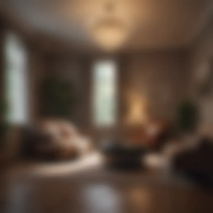 A cozy therapy room with inviting decor