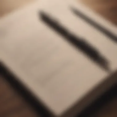 Importance of Reflective Writing A close-up of a notebook and pen for journaling thoughts