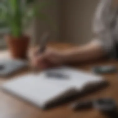Preparing for Your First Therapy Session: Tips and Insights A notebook and pen, symbolizing preparation for therapy