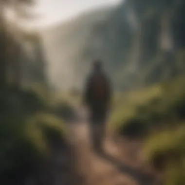 Self-Discovery Journey A serene landscape symbolizing self-discovery