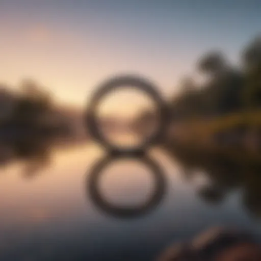 A serene landscape symbolizing tranquility and self-reflection