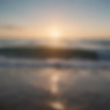 A calm ocean view promoting mindfulness