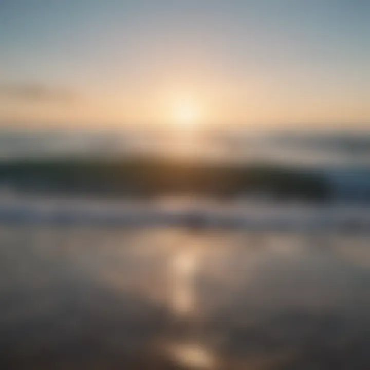 A calm ocean view promoting mindfulness