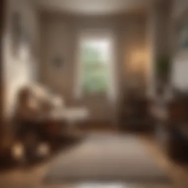 A cozy reading nook with inspiring quotes on the wall