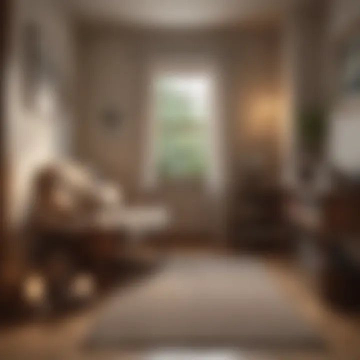 A cozy reading nook with inspiring quotes on the wall
