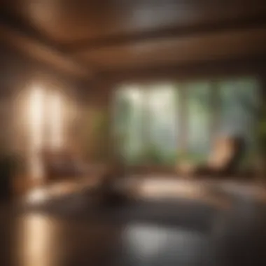 Creating Your Mindfulness Space: Comfort and Focus A cozy indoor space with soft lighting and comfortable seating