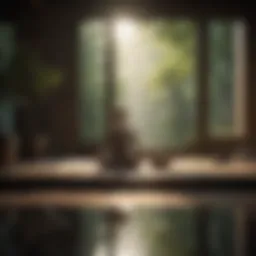 A serene space for meditation