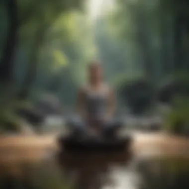 Mindfulness Meditation for Emotional Clarity A person practicing mindfulness meditation in a quiet setting.