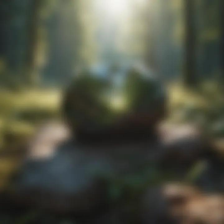 A serene landscape representing tranquility.