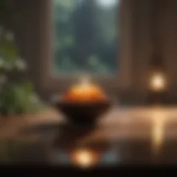 Calm environment promoting emotional balance