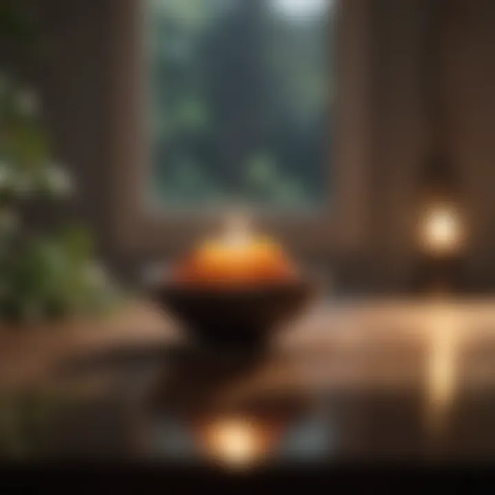 Calm environment promoting emotional balance