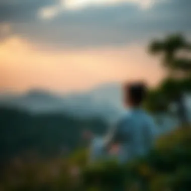 Embracing Mindfulness for Calmness A serene landscape symbolizing mindfulness and peace.