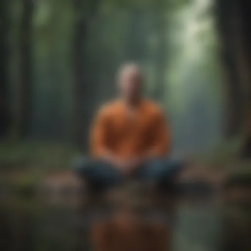 A serene setting for mindfulness practice