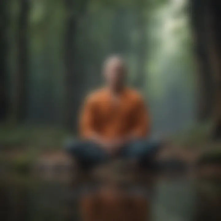 A serene setting for mindfulness practice