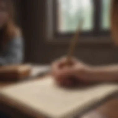 The Power of Dream Journaling A journal with a pen, emphasizing the importance of documenting dreams
