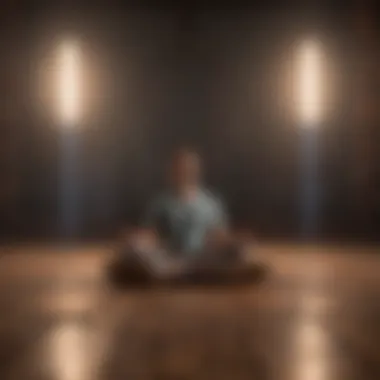 Cultivating Focus Through Meditation Mindfulness meditation session in progress