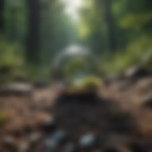 A serene landscape representing mental clarity