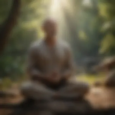 Embracing Mindfulness for Anger Management Mindfulness practice in a peaceful setting